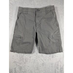 Lee Extreme Comfort Cargo Shorts Mens Size 30 Waist Gray Performance Series